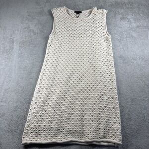 NWT Sanctuary Women's Slip Lined Summer Shell Eco Natural Dress Cream Size XL